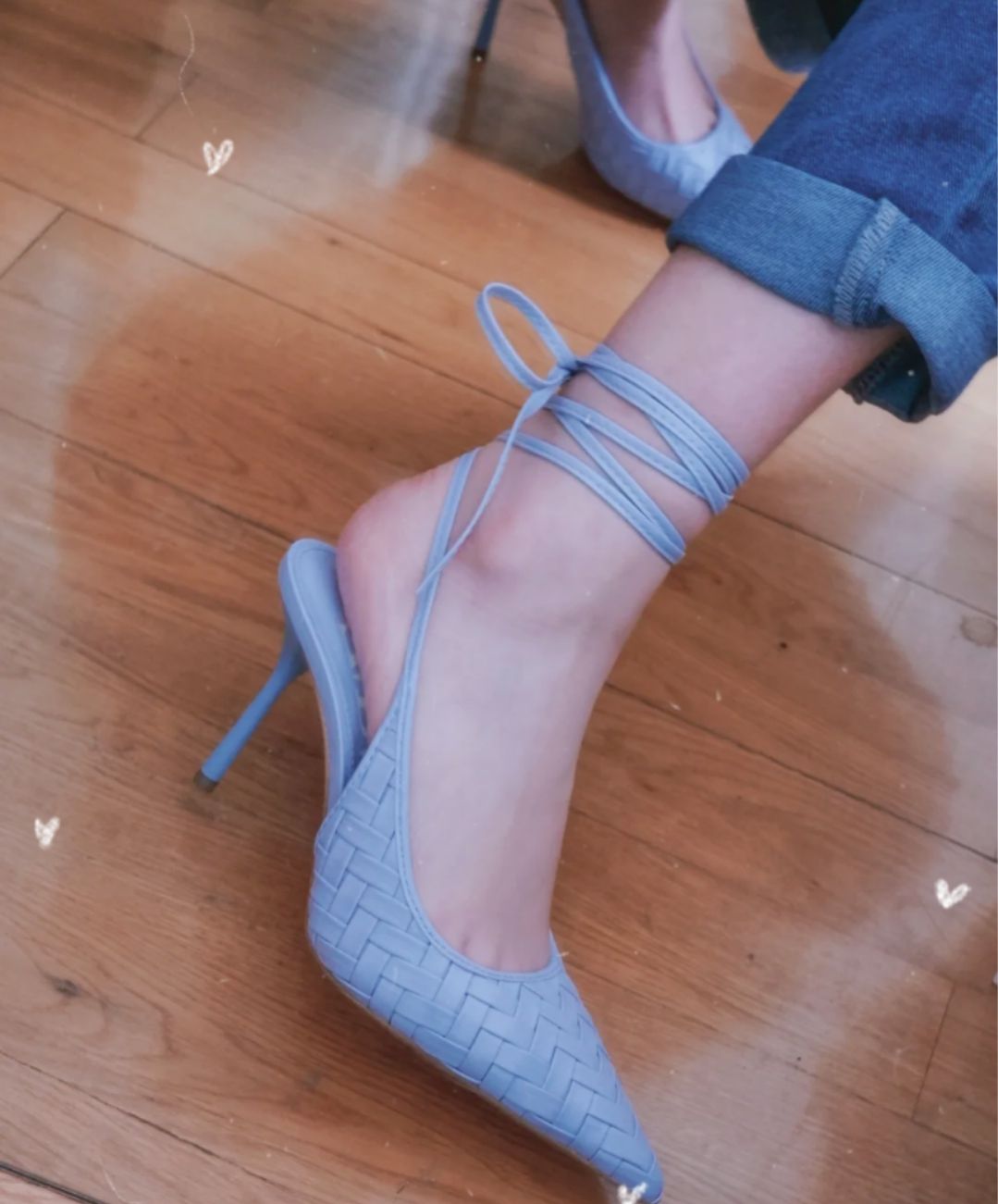 zara高跟鞋日常穿搭款,zara蝴蝶结高跟鞋bling