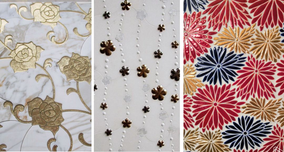 马赛克水刀拼花地面,天津地面马赛克水刀拼花