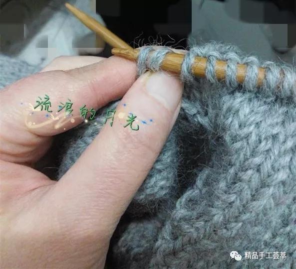 细针细线织衣服的教程,4-6岁女孩毛衣平针编织完整教程