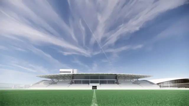 一座顶级的基地,中国新建专业足球场最新进展视频