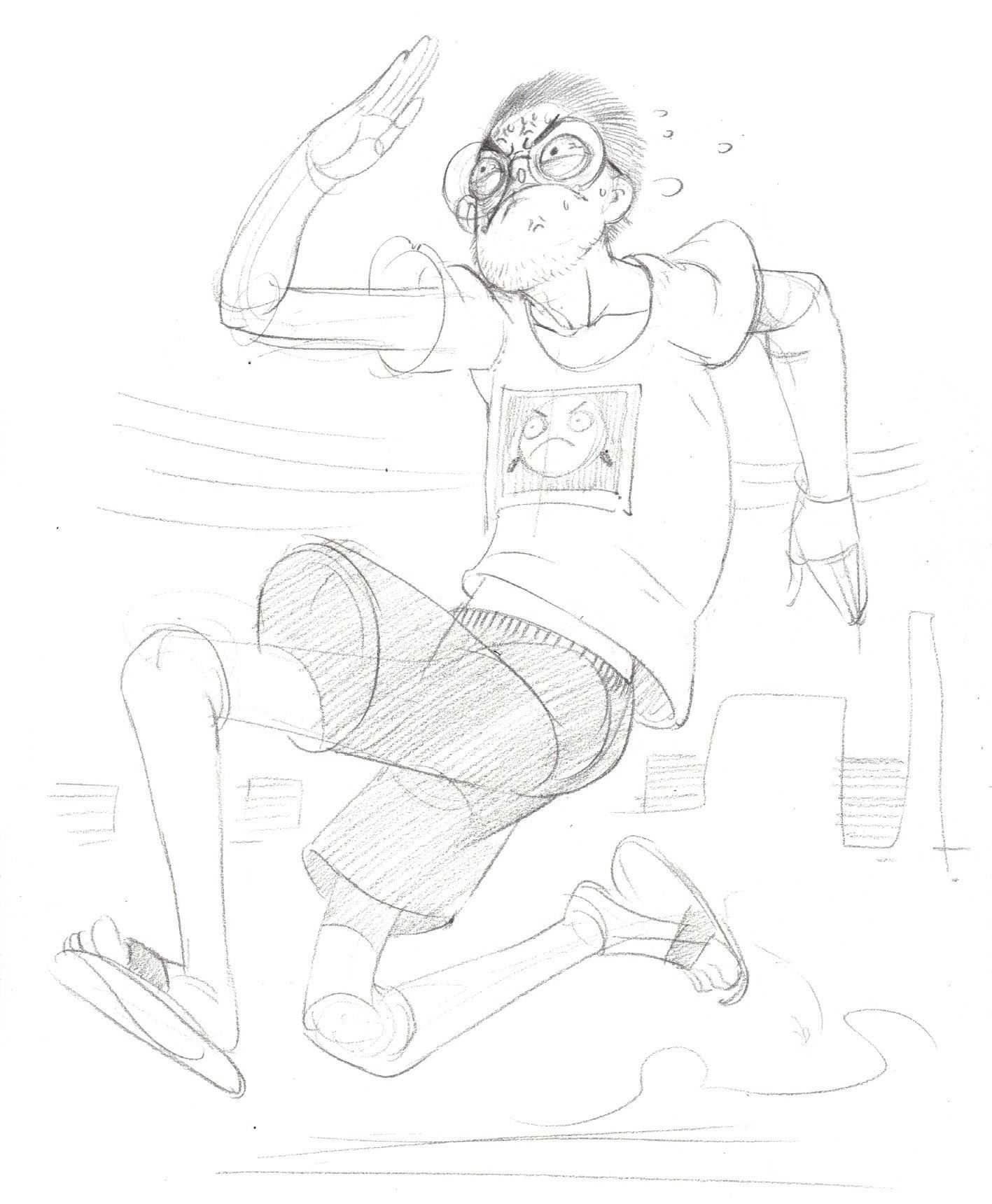 速写基本知识教学视频,速写人物临摹初学者教程