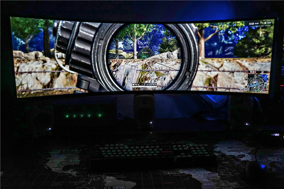 三星玄龙骑士49寸显示器测评144hz,49寸显示器曲率1500和1800