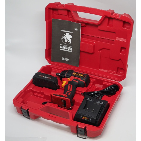 模玩周边：《新世纪福音战士》充电式冲击扳手组合