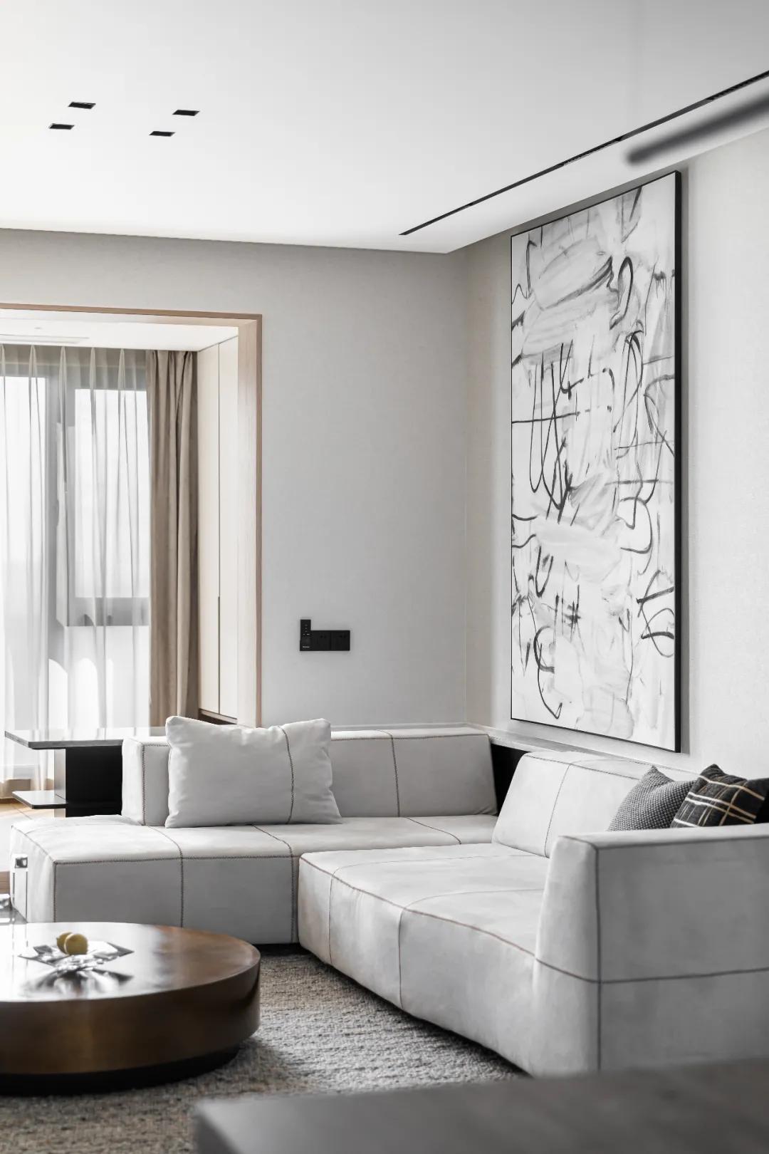 奢华顶层复式公寓,轻奢全落地窗公寓顶层