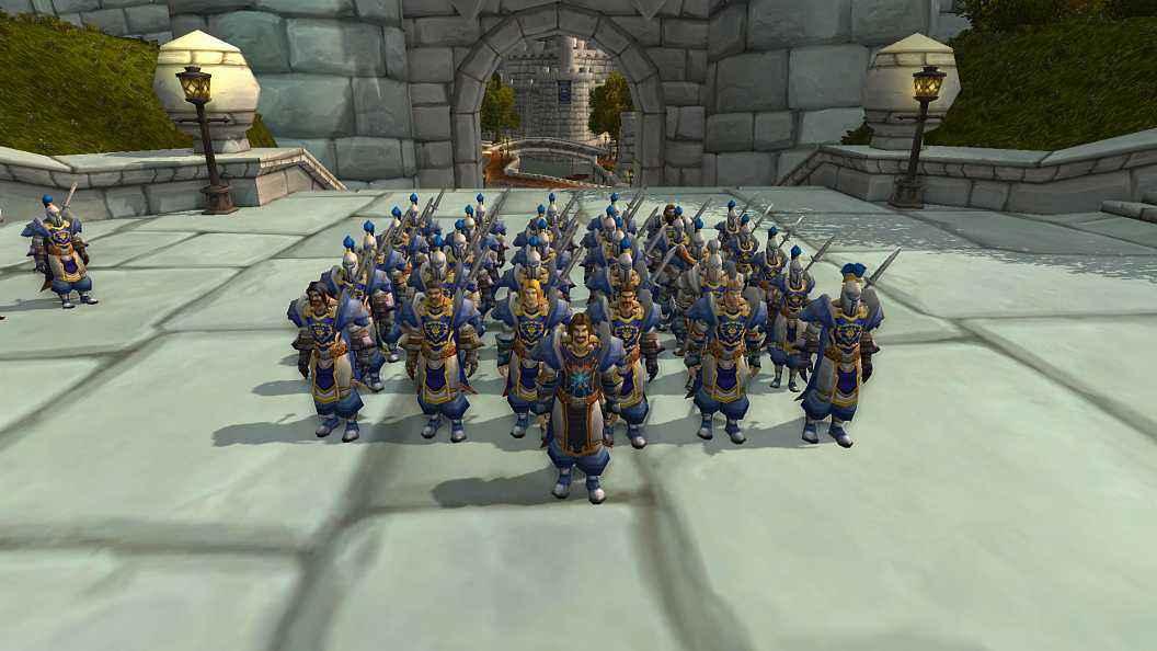 9.0魔兽世界部落联盟人数,魔兽世界部落万人大战