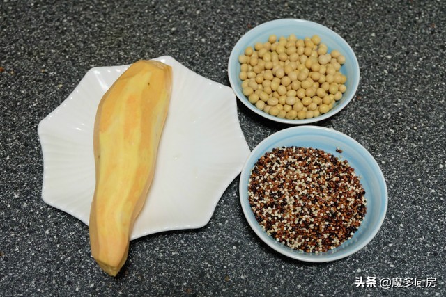 藜麦豆浆核桃做法,藜麦黄豆豆浆