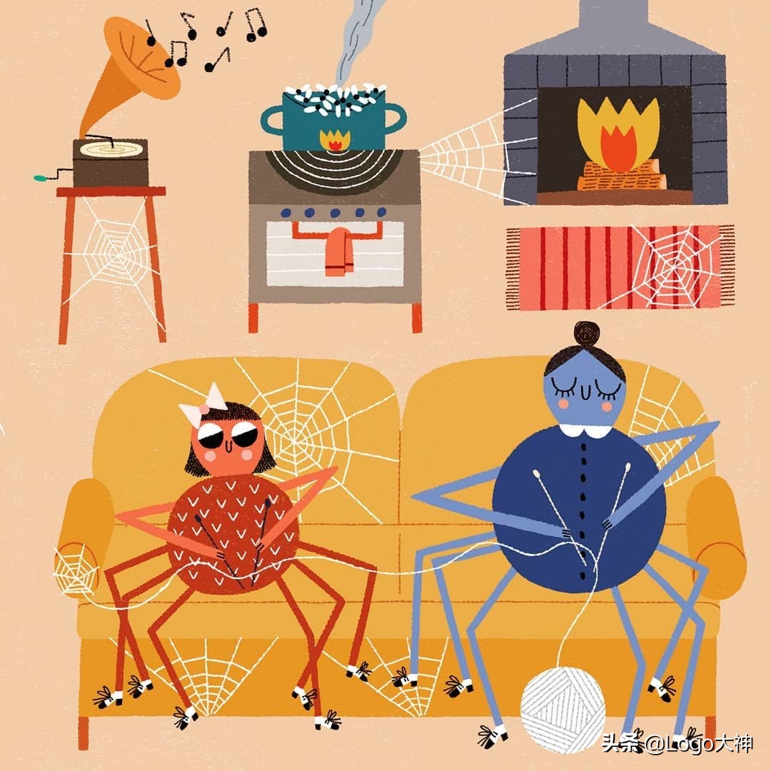 一组充满想象力的插画设计,西班牙著名插画师插画作品