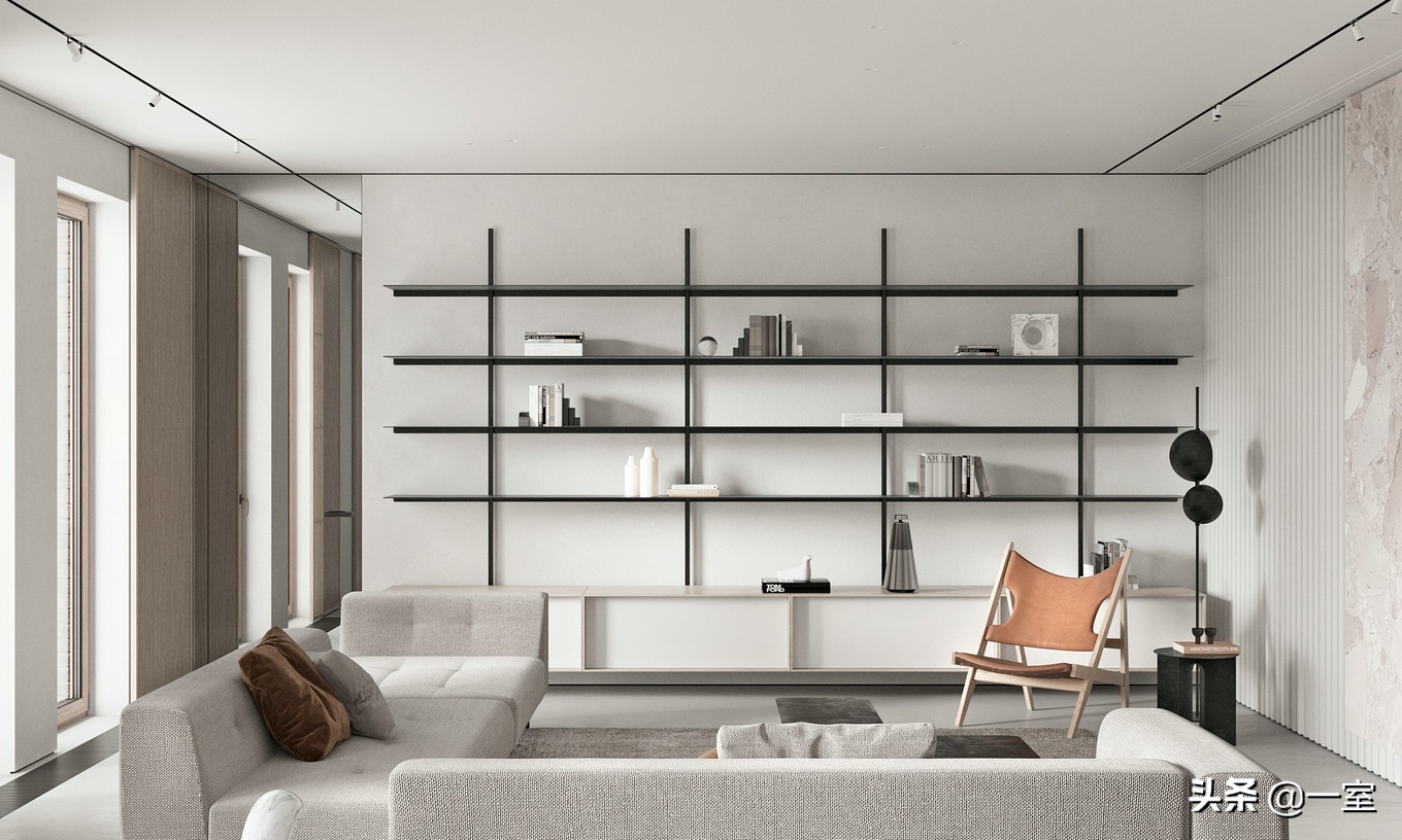 3.3米背景墙设计,客厅背景墙设计简约款