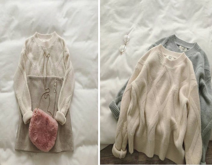 女生穿什么毛衣百搭,女人冬天穿什么毛衣好看