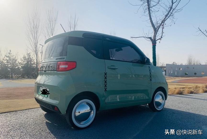 宏光miniev改装效果图,宏光miniev快充改装