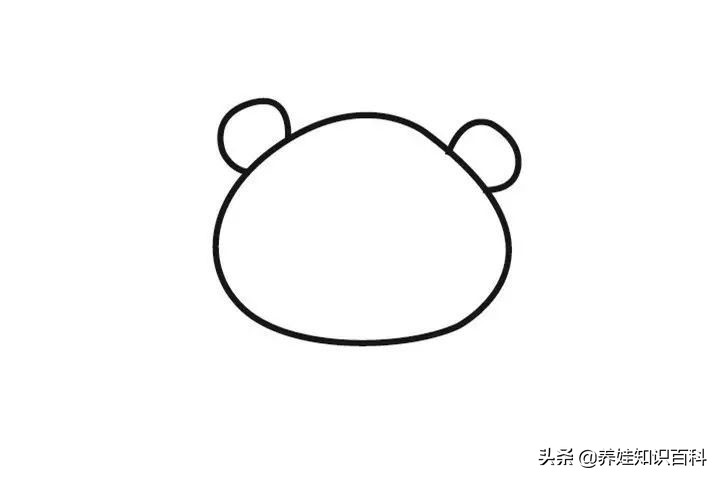 熊猫怎么画最简单儿童,熊猫怎么画超级简单一学就会