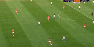 山东鲁能泰山郭田雨进球,鲁能对恒大郭田雨