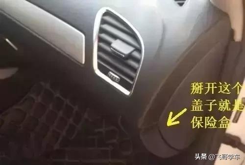 奥迪a6l2.5sa13保险丝在哪个位置,10款奥迪a6l保险丝盒在哪