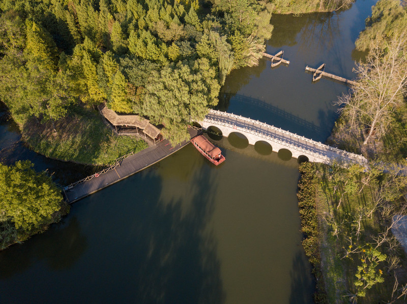 乘着高铁去踏青赏景,乘着高铁游扬州高邮北