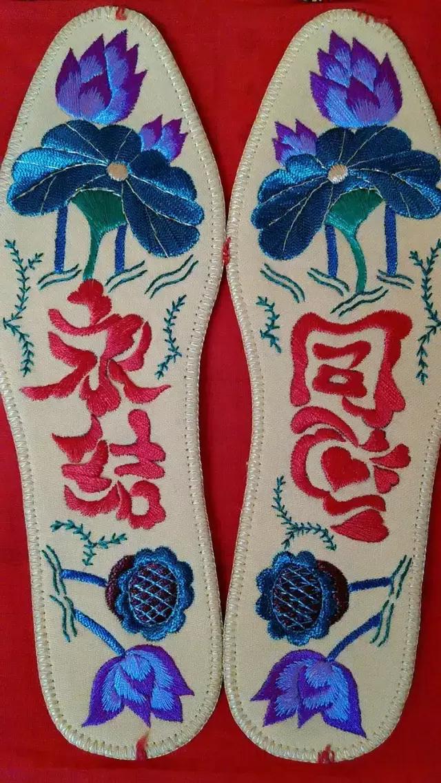 好看的刺绣鞋垫图案大全,刺绣鞋垫100种图片