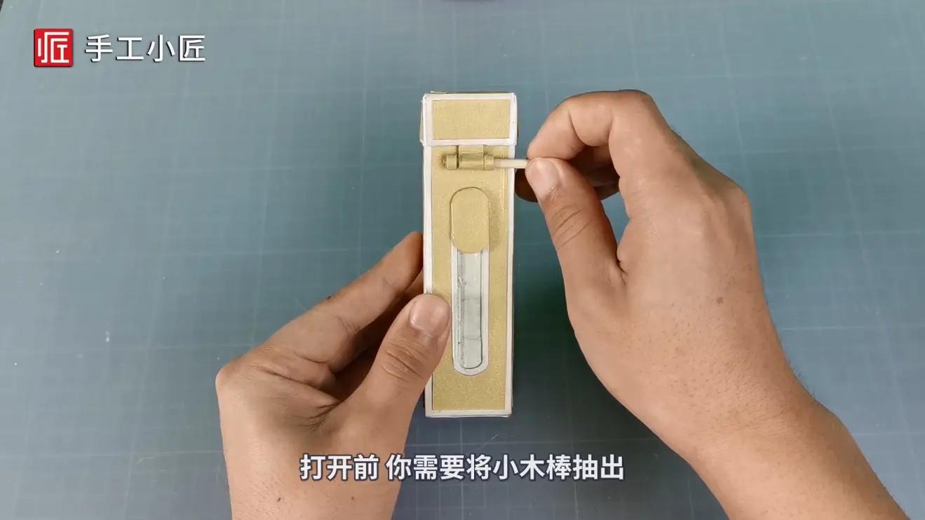 神奇的机关折纸自己怎么做,放礼物的盒子折纸大盒子