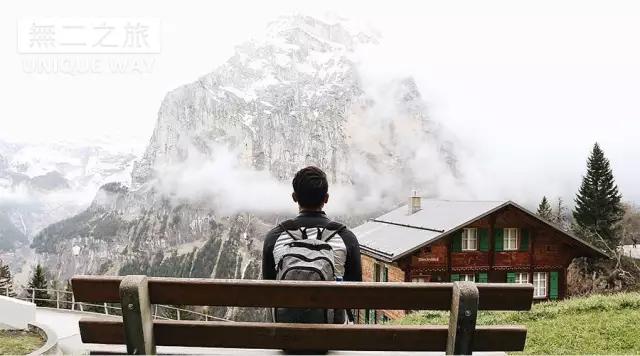 瑞士阿尔卑斯雪山小镇,阿尔卑斯山下的瑞士城