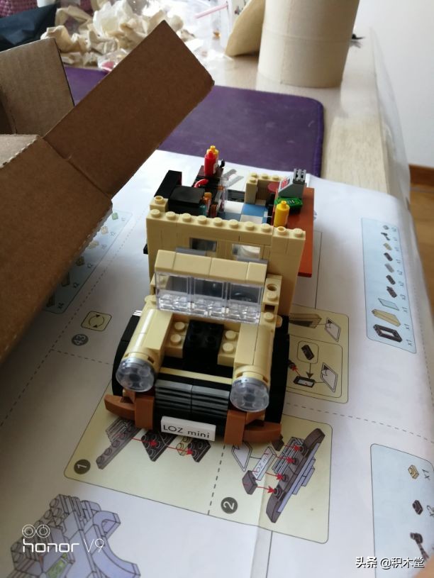 loz积木开箱测评,loz积木测评开箱