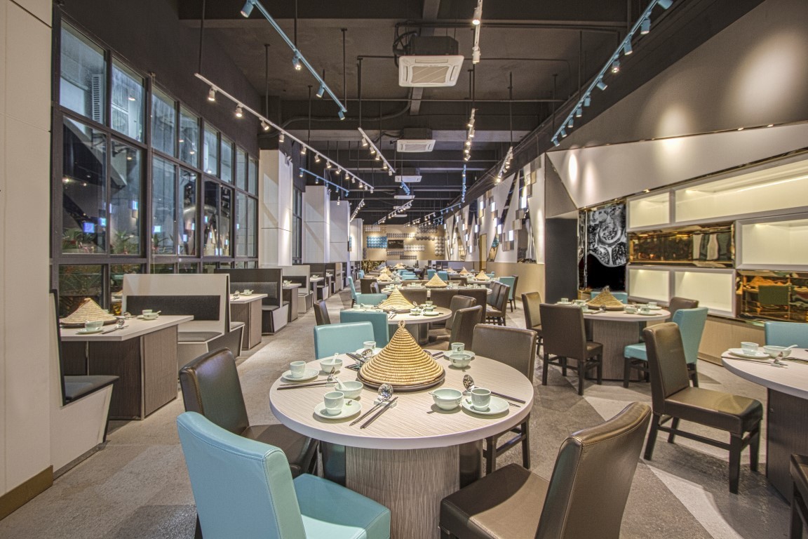 福建泉州磁灶餐厅,迎客春蒸汽海鲜石锅