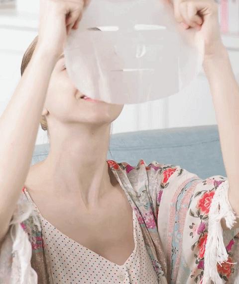 李湘同款面膜法国免洗面膜,v脸提拉面膜李湘推荐