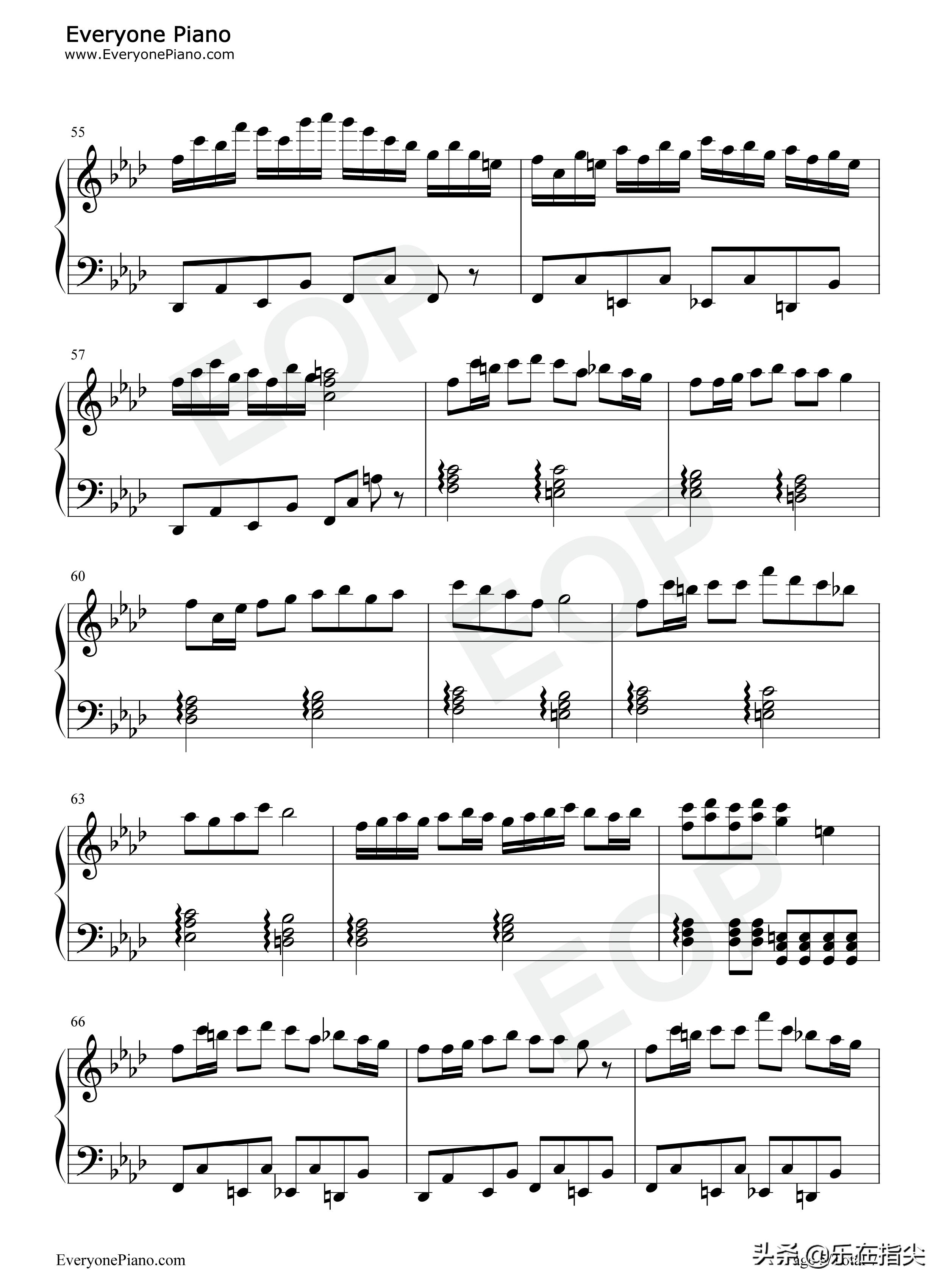 女孩你为何垫脚尖五线谱钢琴版,女孩你为何踮脚尖钢琴原版谱