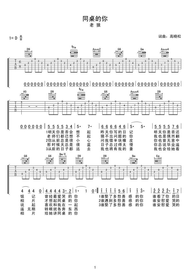 适合初学者的吉他最简单谱子,有哪些适合新手学的吉他曲