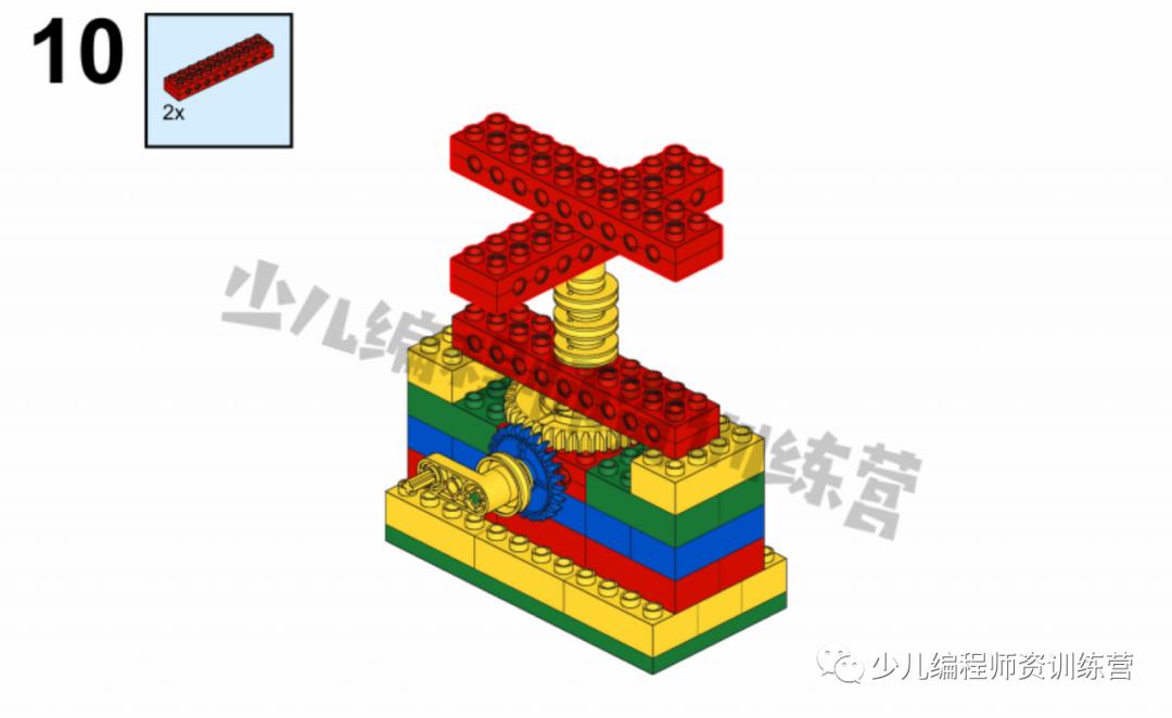 乐高旋转木马课,乐高旋转木马视频配音乐