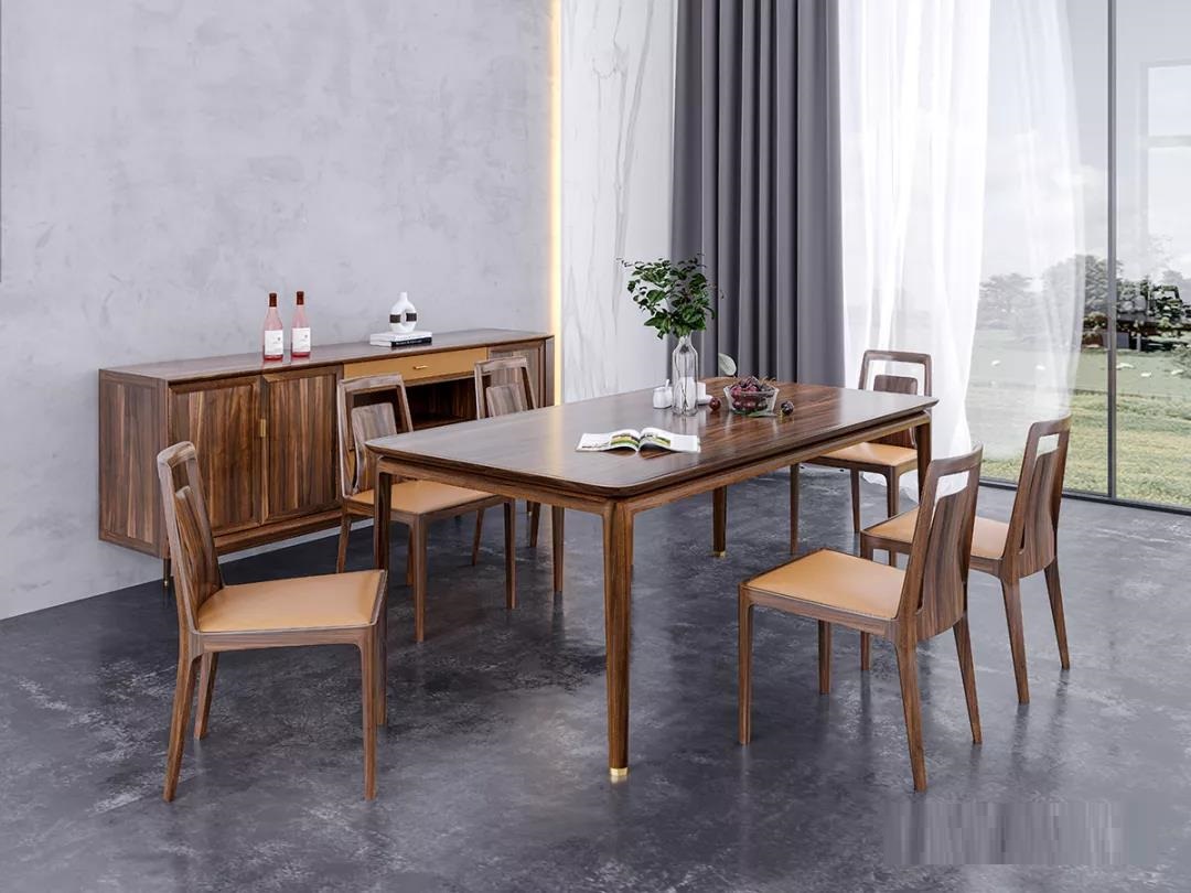 意式轻奢风的高级感餐桌椅,轻奢风格餐桌椅推荐