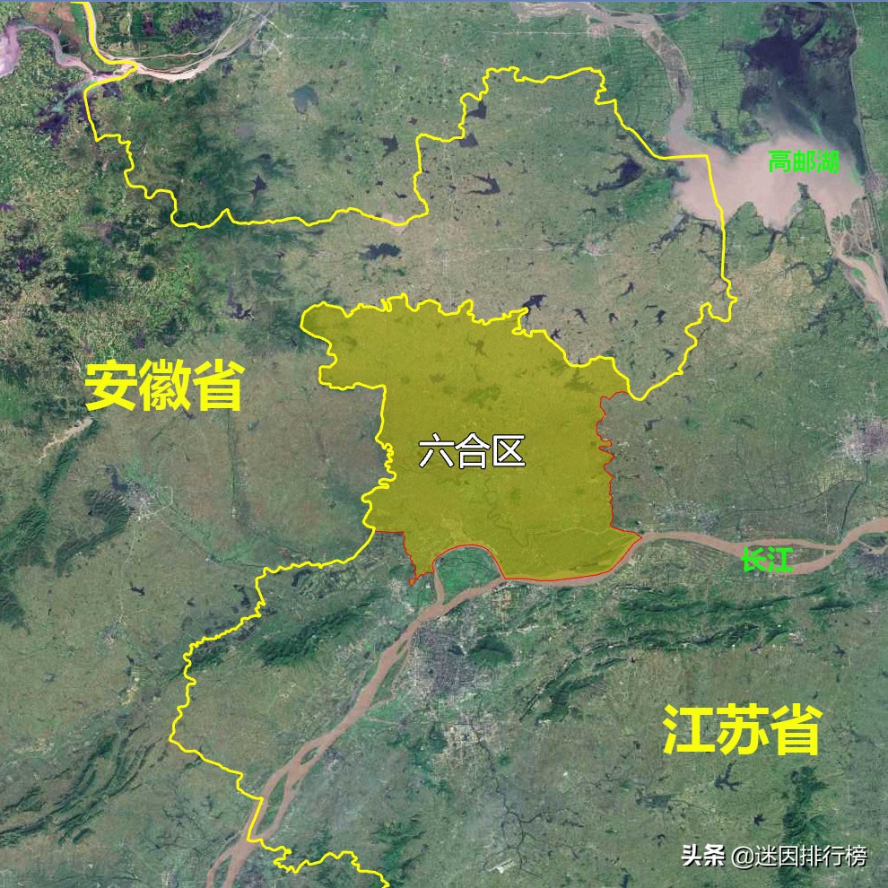 南京浦口地形图,江苏南京市地图全图高清版
