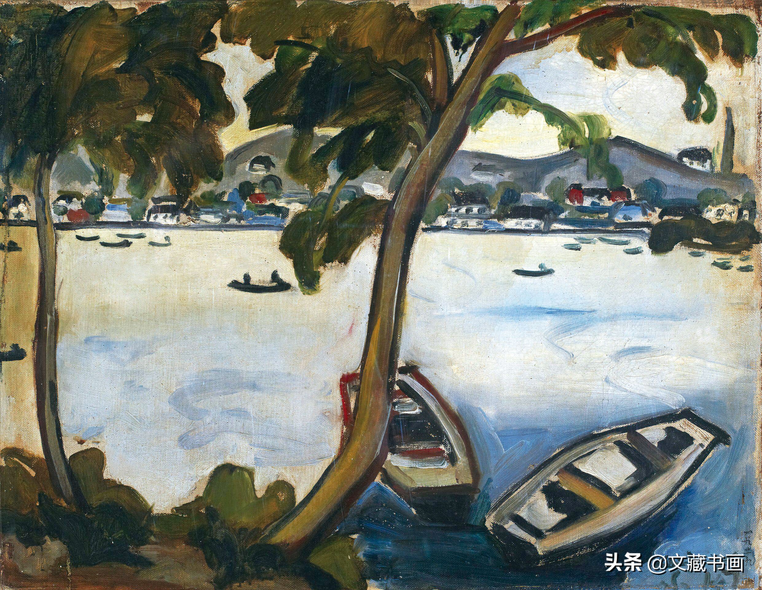 西方油画“五四”后兴起，化解了封建束缚观念，并且激励国画进步