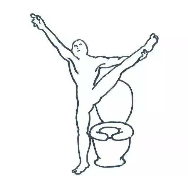 拉屎正确的姿势,拉屎最好的姿势