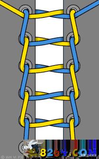 十种必学的鞋带系法,鞋带系的不好看怎么办
