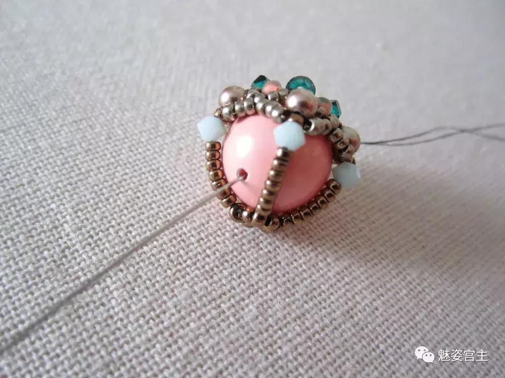 嘉德罗斯耳环怎么做教程,送你一副耳环