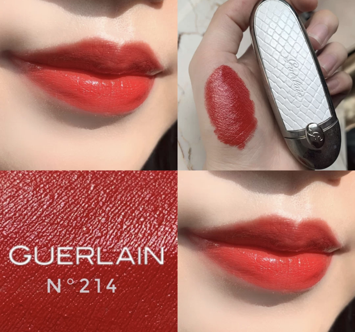 大牌口红阿玛尼321,番茄色大牌