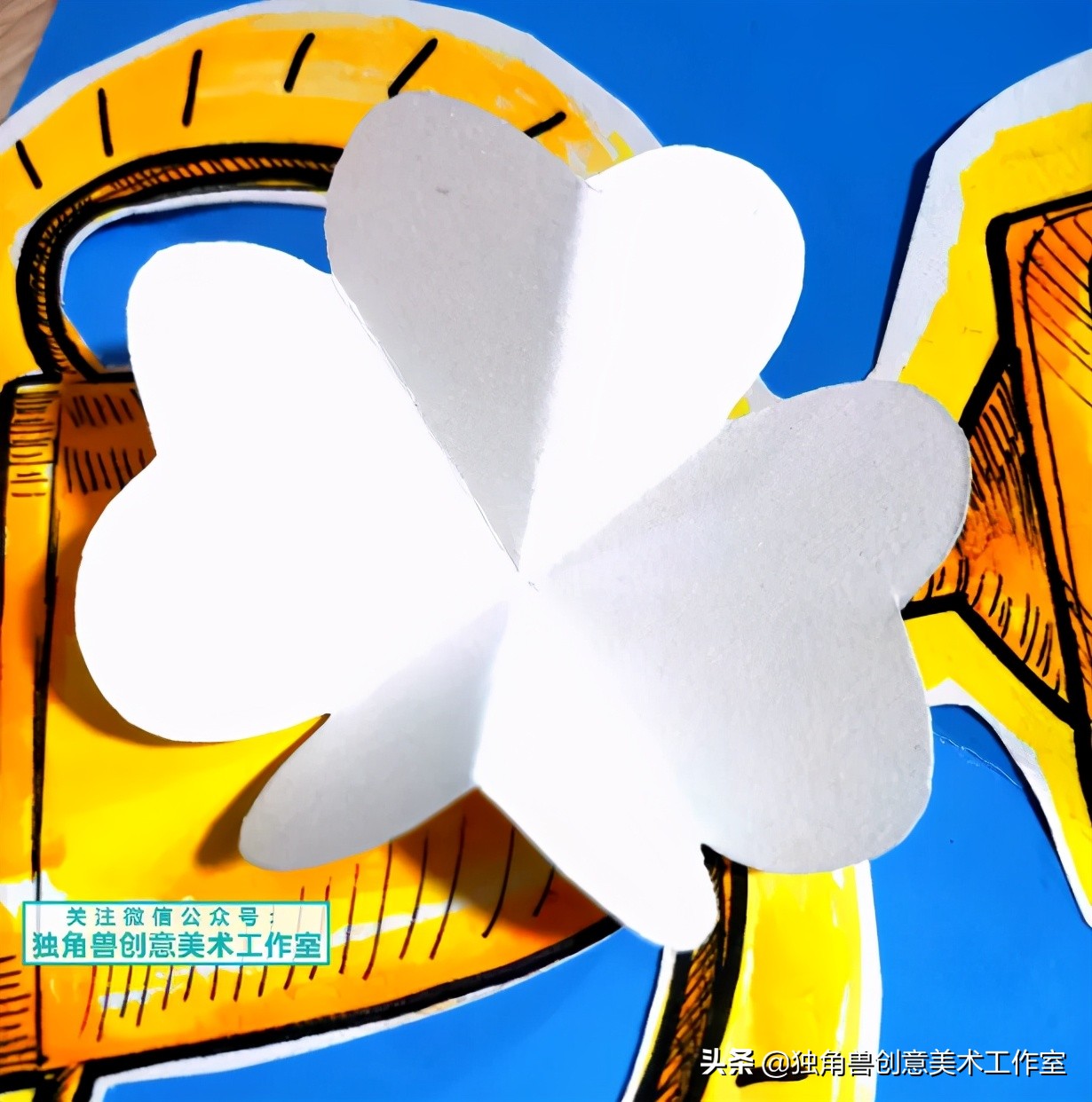 手工折纸父亲节贺卡,画画教程父亲节