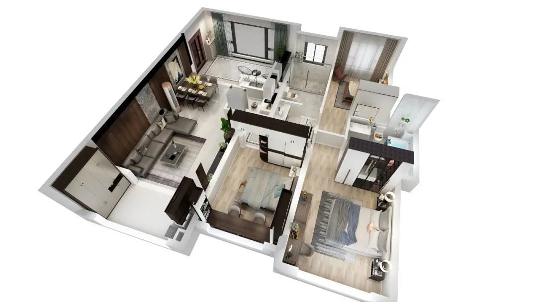 米兰云设计方案,米兰智能全屋整装