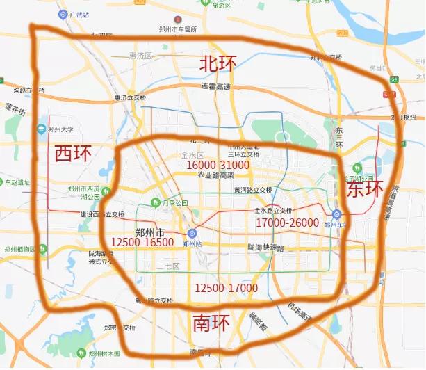 郑州平均房价多少钱一平,郑州南三环以内的房价有多高