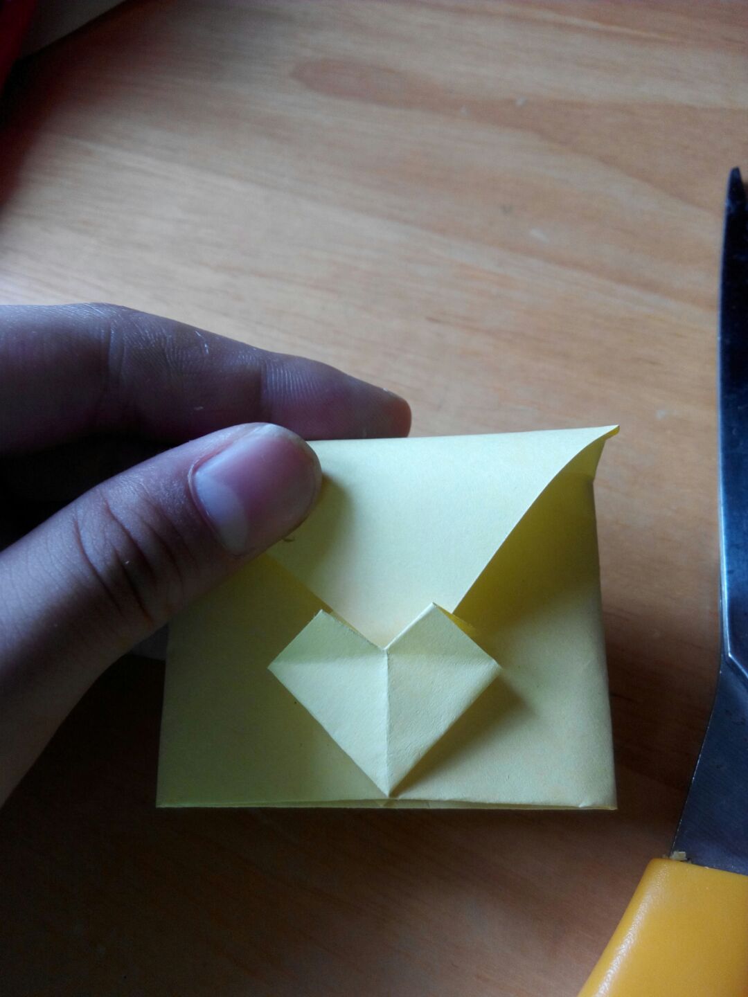 折纸爱心表白小信封创意,爱心信封情书折纸