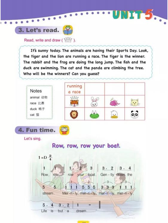 五四制鲁科版五年级下册英语单词,鲁科版五年级下册英语电子课本