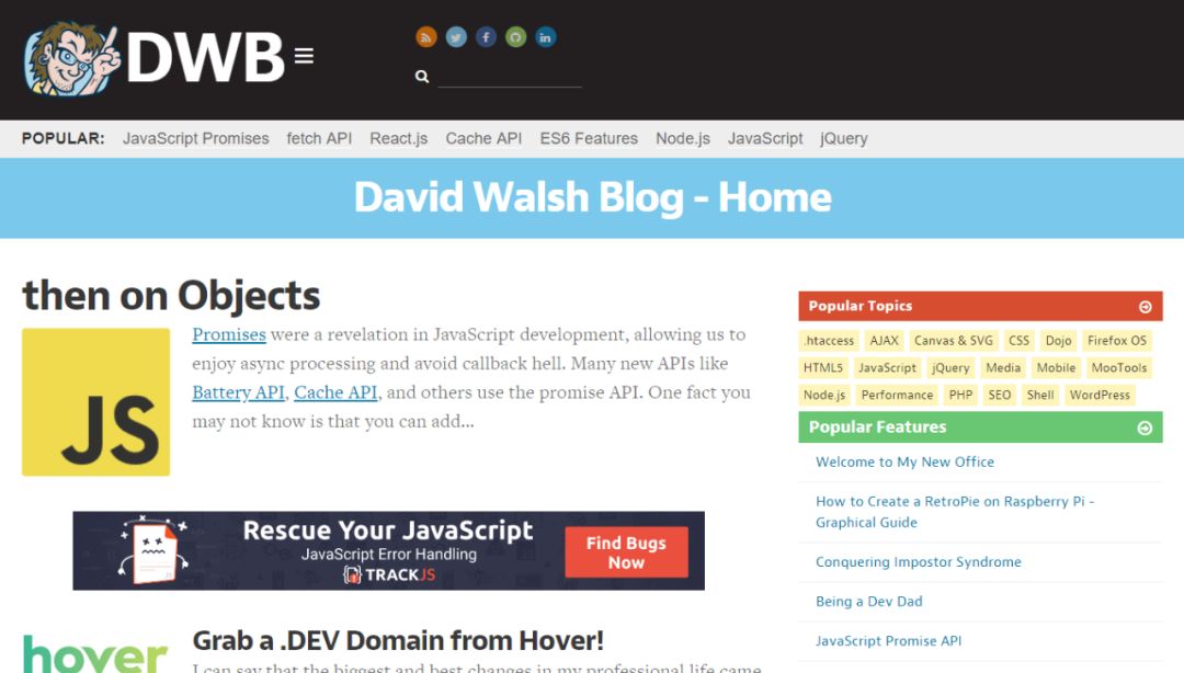 程序员写博客网站推荐,有哪些程序员入门学习的网站