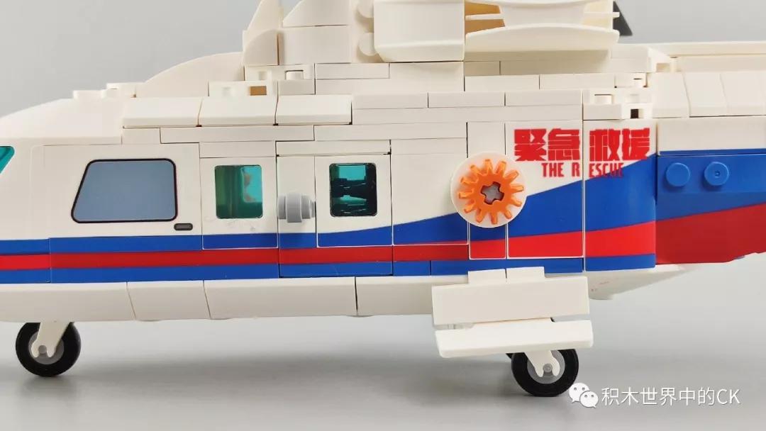 森宝60321救援直升机测评,森宝紧急救援系列
