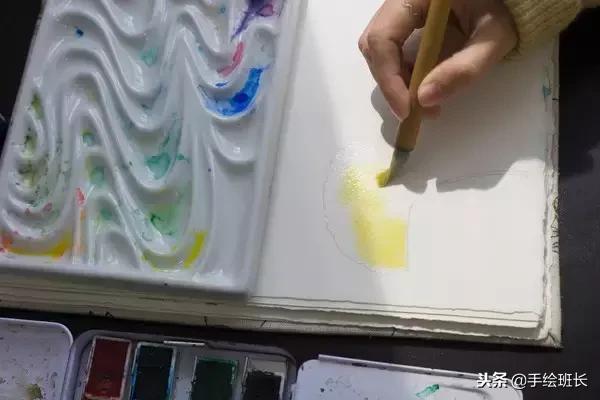 固体水彩颜料新手入门教程,水彩插画新手入门教程