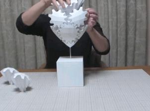 日本折纸大师立体机关折纸,日本折纸大师的折纸黑科技