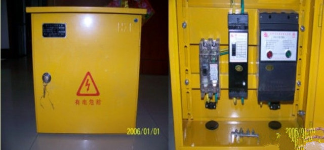 建筑施工现场一级配电箱的配置图,建筑工程临时用电总配电箱线路图