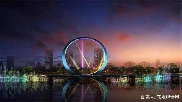 迪拜3亿建个框，辽宁1.2亿建个环，一方一圆