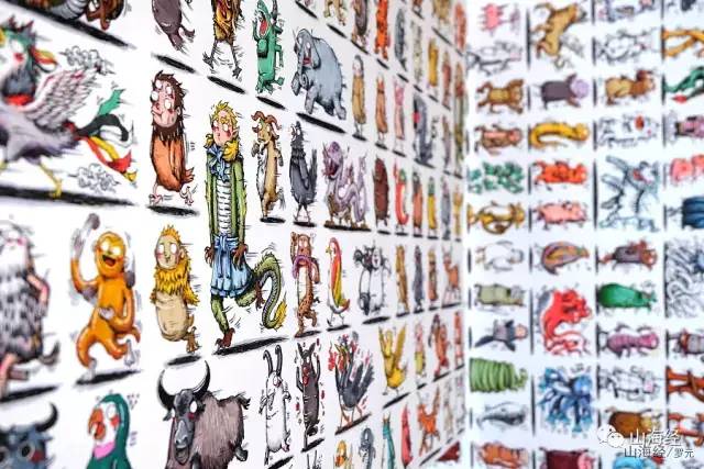 90后插画师画鬼,90后插画师山海经神兽