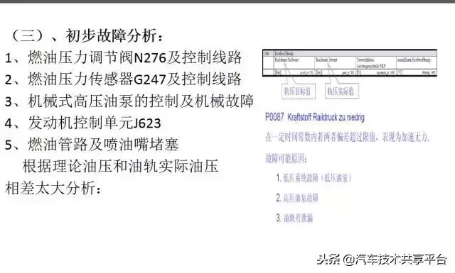 途观燃油压力低,途观epc灯亮报燃油压力低