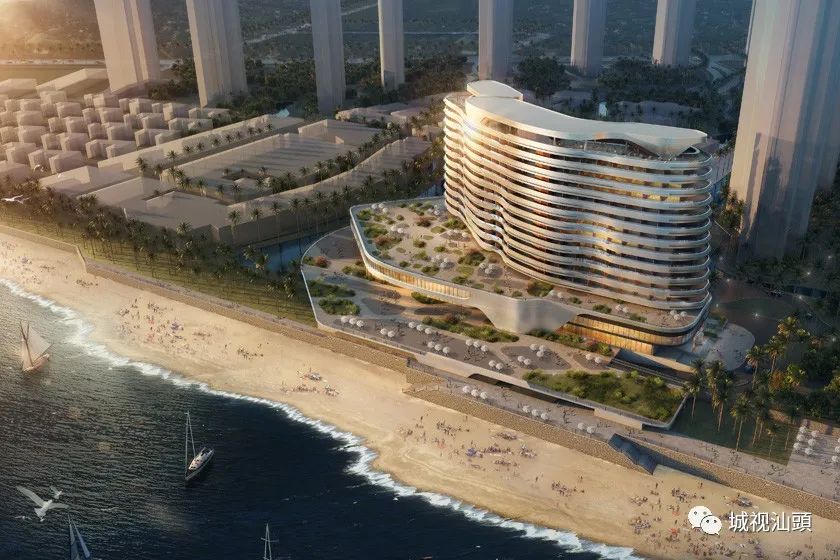 濠江区商业一体酒店在建,最新濠江区黄金海岸酒店建设