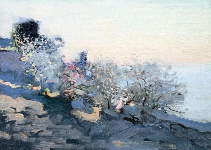 中俄友好美术作品,俄罗斯画家的油画艺术美到极致