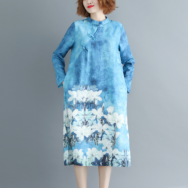 微胖女生连衣裙日常通勤上身胖,微胖女生穿搭大码女士连衣裙